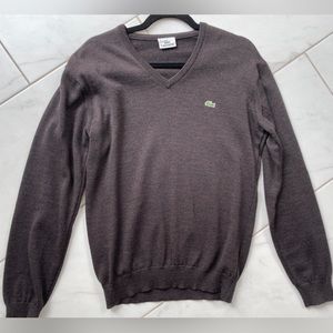Lacoste V Neck Sweater